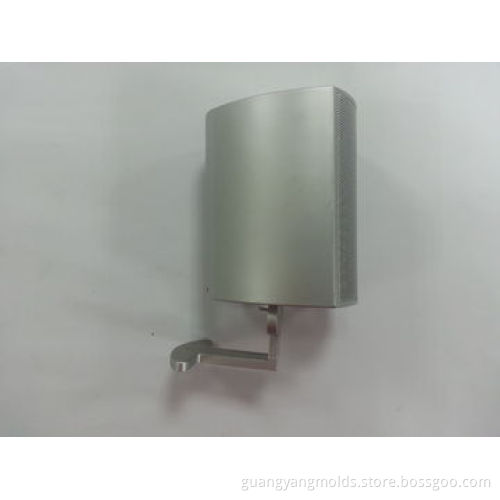 Linear media loudspeaker case with hot runner system and good quality
